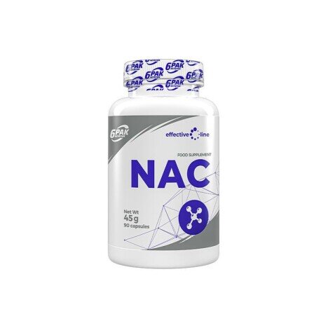 NAC (N-acetil-L-cisteina) 90 Capsule, 6 PAK